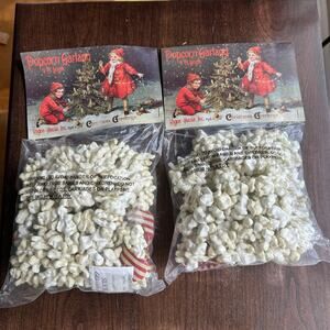 2 new Rogan House Faux Popcorn Garland Strand